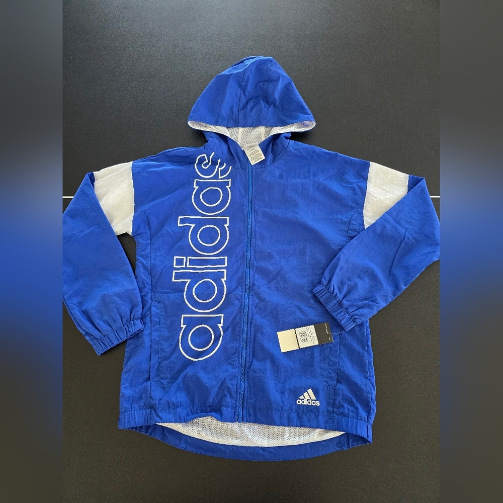 Brand New Adidas Windbreaker Youth 14/16 (L)